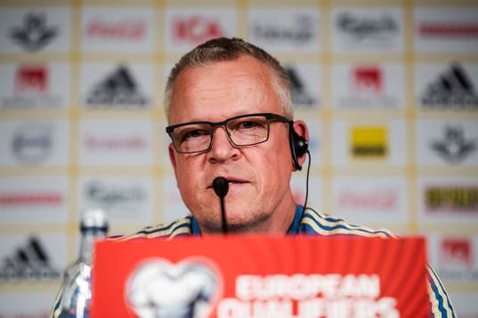 Head coach Janne Andersson of the Swedish national football
