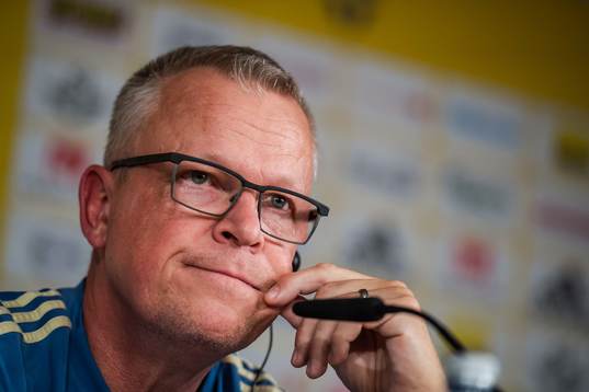 Head coach Janne Andersson of the Swedish national football