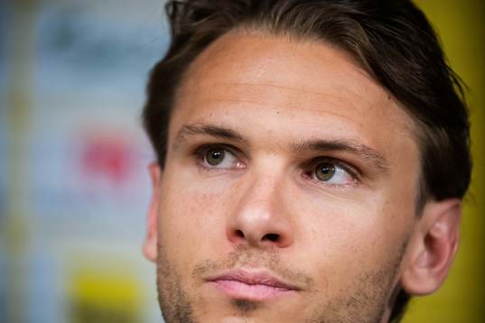 Albin Ekdal of the Swedish national football team