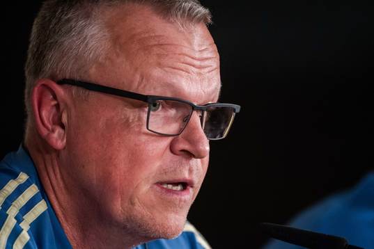 Head coach Janne Andersson of the Swedish national football