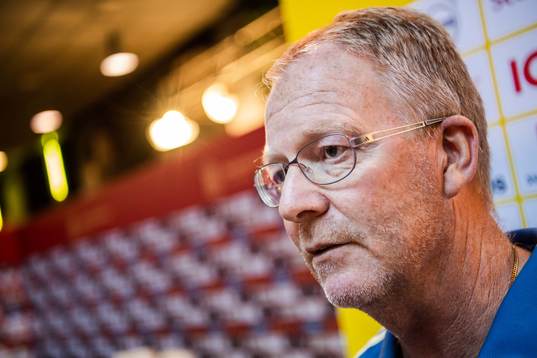 Scout Lars Jakobsson of the Swedish national football team