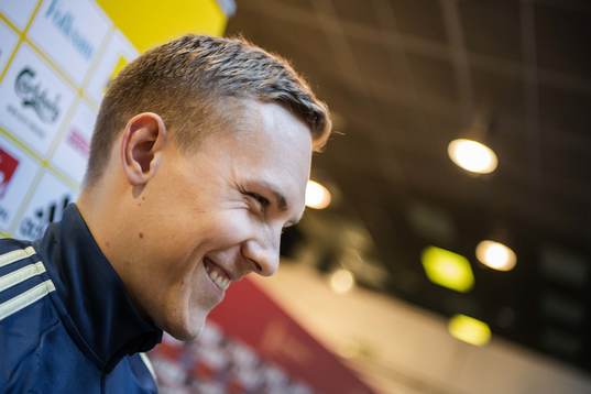 Ludwig Augustinsson of the Swedish national football team