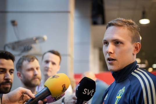 Ludwig Augustinsson of the Swedish national football team