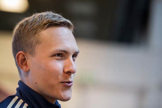 Ludwig Augustinsson of the Swedish national football team