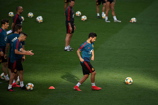 Isco of the Spanish national football team