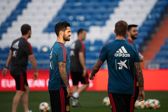 Isco of the Spanish national football team