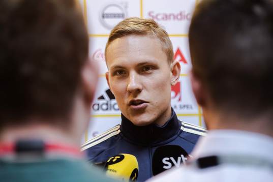 Ludwig Augustinsson of the Swedish national football team