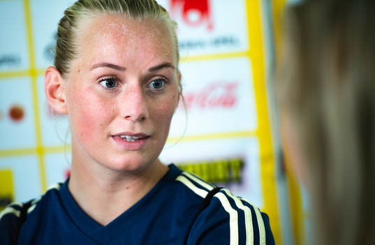 Stina Blackstenius of Swedish national women football team