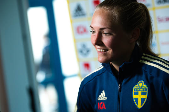 Magdalena Eriksson of Swedish national women football team
