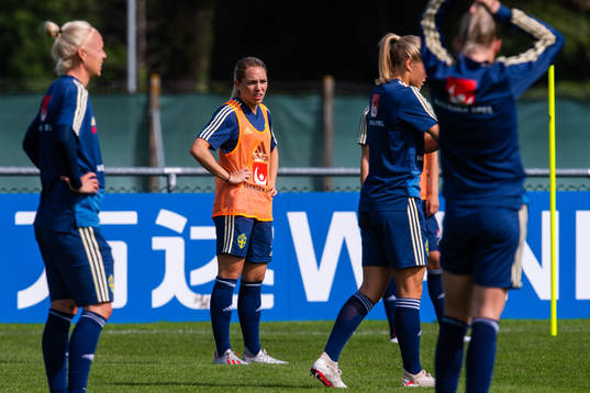 Elin Rubensson of Swedish national women football team