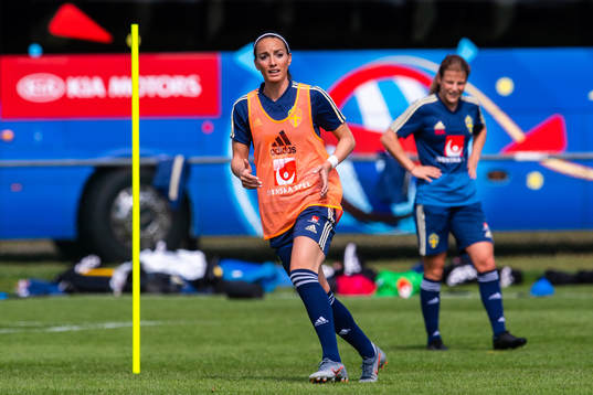 Kosovare Asllani of Swedish national women football team