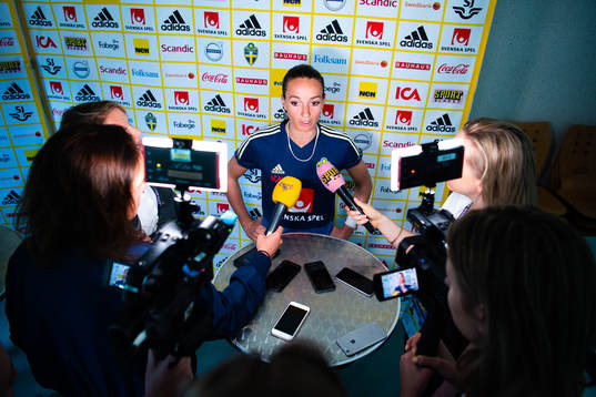 Kosovare Asllani of Swedish national women football team
