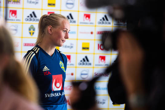 Stina Blackstenius of Swedish national women football team