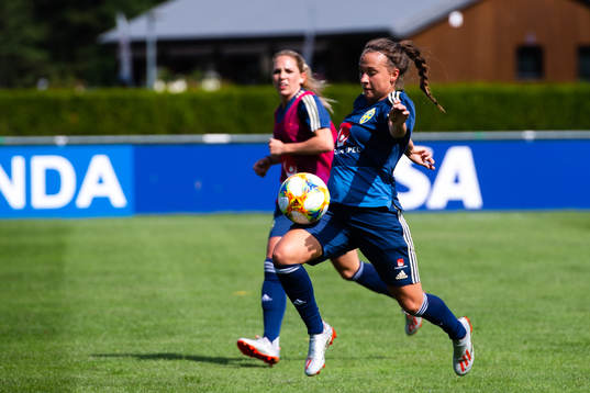Elin Rubensson and Julia Zigiotti Olme of Swedish national