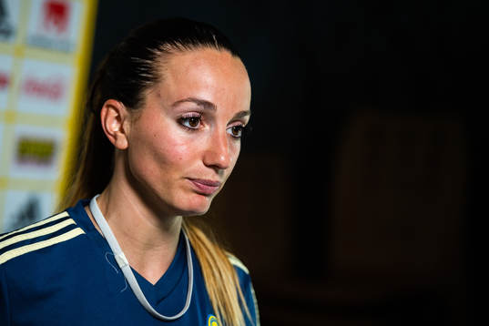 Kosovare Asllani of Swedish national women football team
