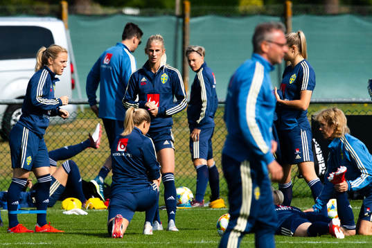 Sofia Jakobsson of Swedish national women football team