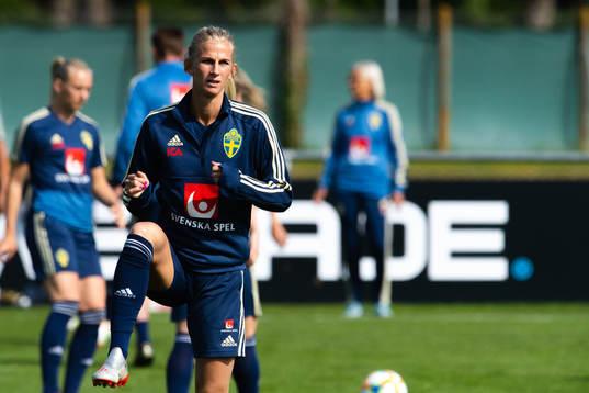 Sofia Jakobsson of Swedish national women football team