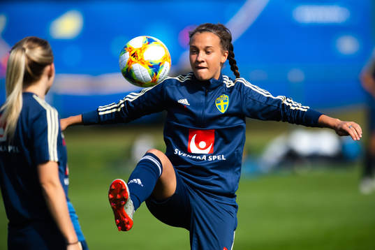 Julia Zigiotti Olme of Swedish national women football team