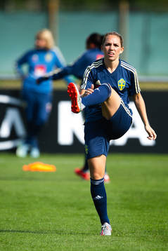 Elin Rubensson of Swedish national women football team