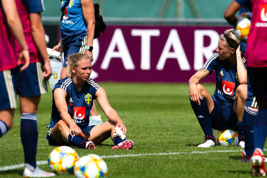 Jonna Andersson of Swedish national women football team