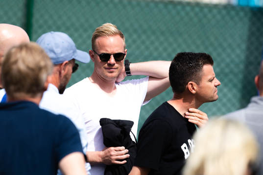 Jonas Eidevall, head coach of football club Linköping in
