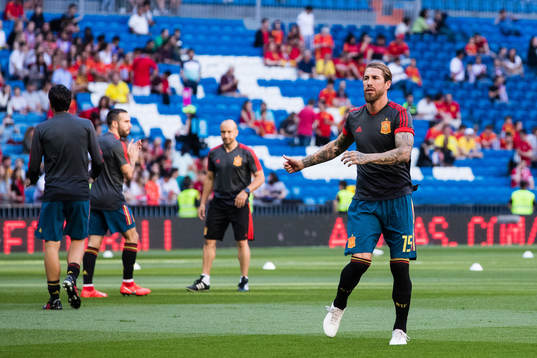 Sergio Ramos of Spain
