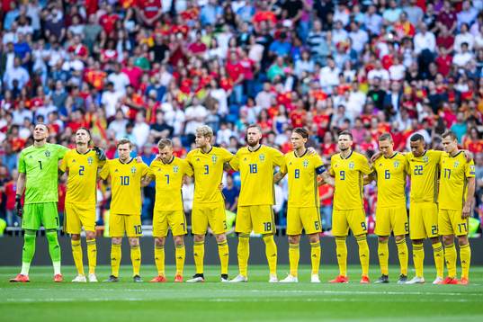 goalkeeper Robin Olsen, Mikael Lustig, Emil Forsberg,