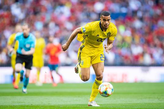 Robin Quaison of Sweden