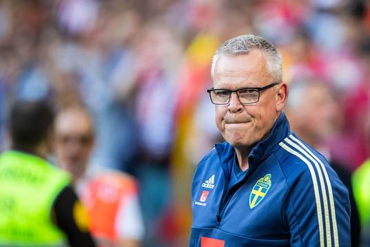 Head coach Janne Andersson of Sweden