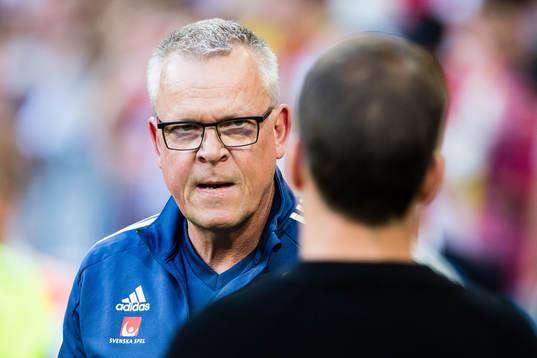 Head coach Janne Andersson of Sweden