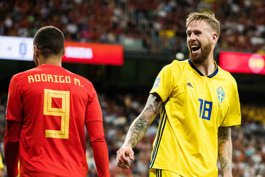 Rodrigo of Spain and Pontus Jansson of Sweden