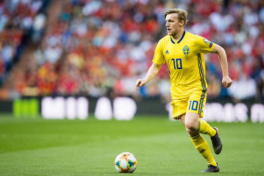 Emil Forsberg of Sweden