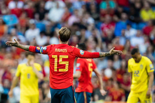 Sergio Ramos of Spain