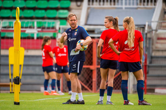Martin Sjögren, head coach of Norway
