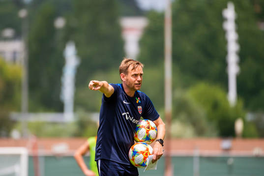 Martin Sjögren, head coach of Norway