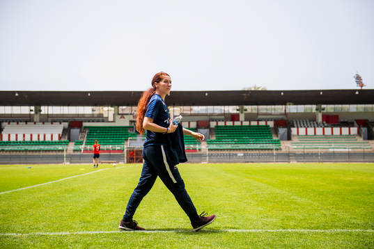 Lise Klaveness, head of elite football at the Norwegian
