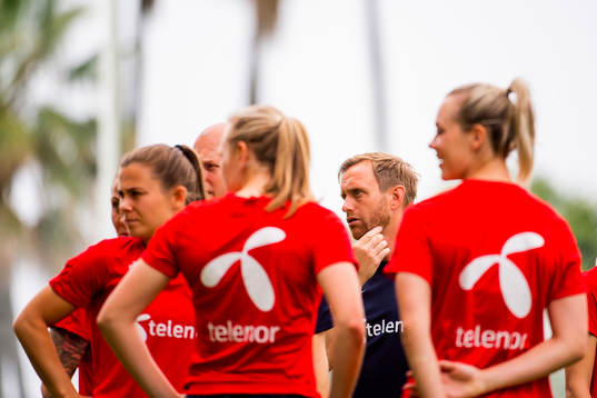 Martin Sjögren, head coach of Norway
