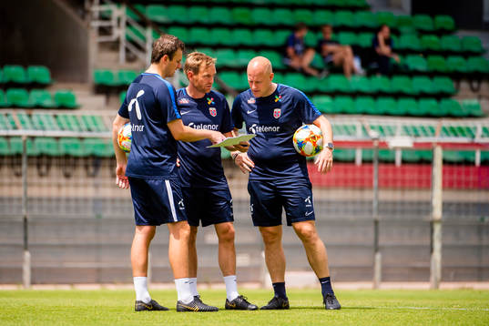 Roger Eskeland, goalkeeper coach of Norway, Martin