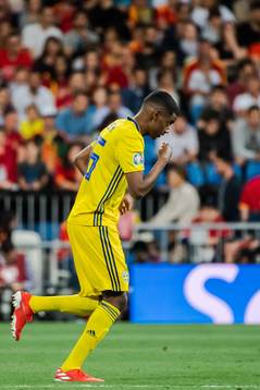 Alexander Isak of Sweden