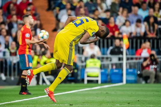 Alexander Isak of Sweden