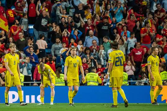 Filip Helander, Pontus Jansson, Emil Forsberg, Kristoffer