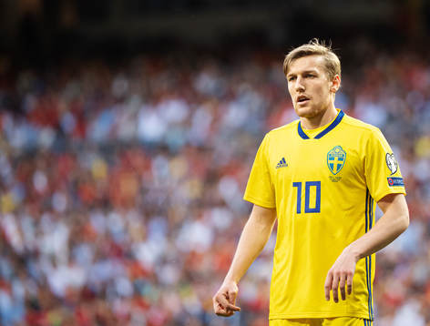 Emil Forsberg of Sweden