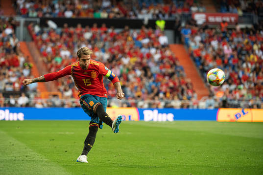 Sergio Ramos of Spain