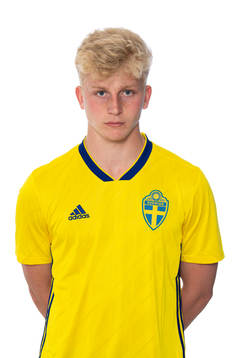 Axel Svalling i P17-landslaget