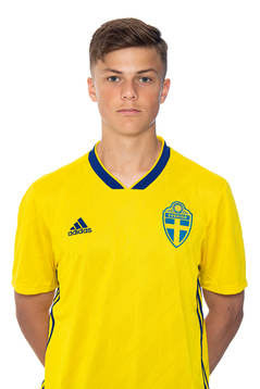 Erik Ring i P17-landslaget