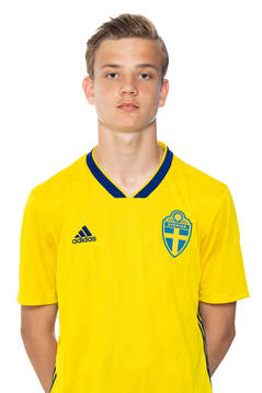 Alfons Nygaard i P17-landslaget