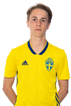Joel Allard i P17-landslaget