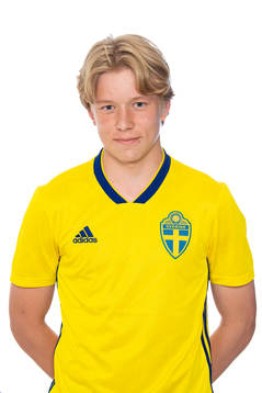 Daniel Svensson i P17-landslaget