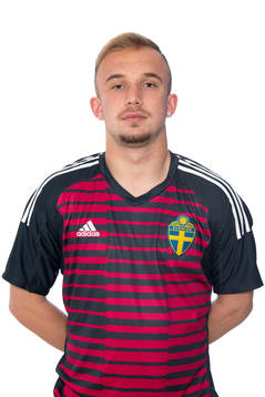 Alexander Westberg i P17-landslaget