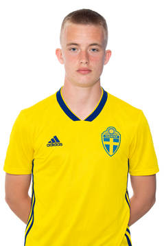 Totte Holmqvist i P17-landslaget